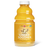 The Ginger People Ginger Soother Turmeric Gingerade bottle shows real turmeric and ginger daily comfort