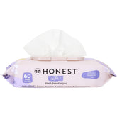 The Honest Company Calm Cleanse Wipes pack for quick on-the-go cleansing.