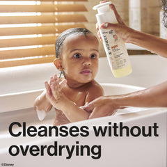 Close-up of dermatologist tested label on The Honest bottle