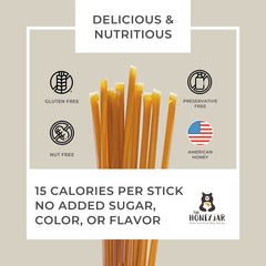 The Honey Jar sticks used in beverages for quick flavor boost.