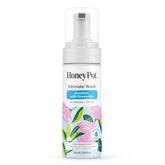 The Honey Pot Company rosewater bottle for gentle, pH-balanced cleansing.