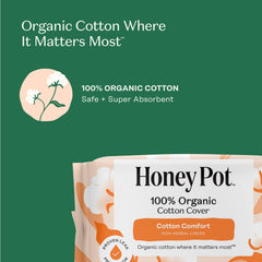 The Honey Pot Company hypoallergenic design minimizes irritation for sensitive users
