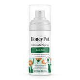 The Honey Pot Feminine Anti-Itch Spray bottle front shows convenient relief on the go.