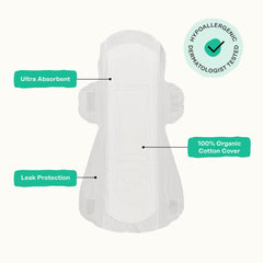 The Honey Pot organic-cotton-cover-with-wings features breathable, secure protection.