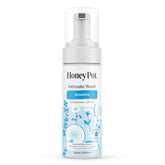 The Honey Pot Sensitive Wash bottle with pump for gentle intimate cleansing