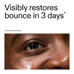 The INKEY List Ectoin Hydro-Barrier Serum pea-sized amount demonstrates layering under makeup.