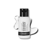 The INKEY List Hyaluronic Acid Serum bottle highlighting deep hydration for all skin types.