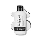 The INKEY List salicylic acid cleanser bottle close-up for daily pore cleansing
