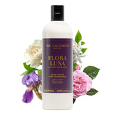 The Laundress Flora Luna bottle front shows long-lasting fragrance potential.