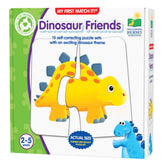 The Learning Journey dinosaurs puzzle cards show bright dinos for early recognition.