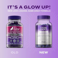 Close-up of Manetabolism Plus capsules for hair and nails