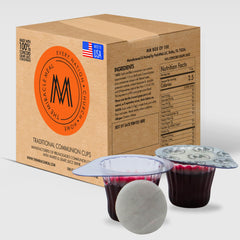 The Miracle Meal cups front view for quick service planning.