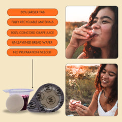 The Miracle Meal cups and wafers packaged for easy event hosting.