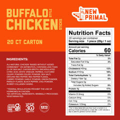 Buffalo-style chicken stick on the go for quick fueling