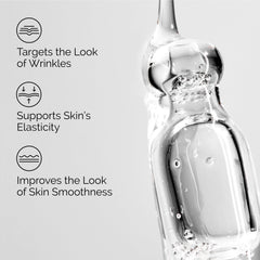 The Ordinary Multi-Peptide Eye Serum tube dispense demonstrates precise application around the eye contour.