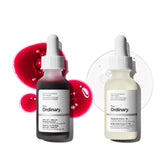 The Ordinary peeling solution bottle ready for exfoliation and brighter skin.