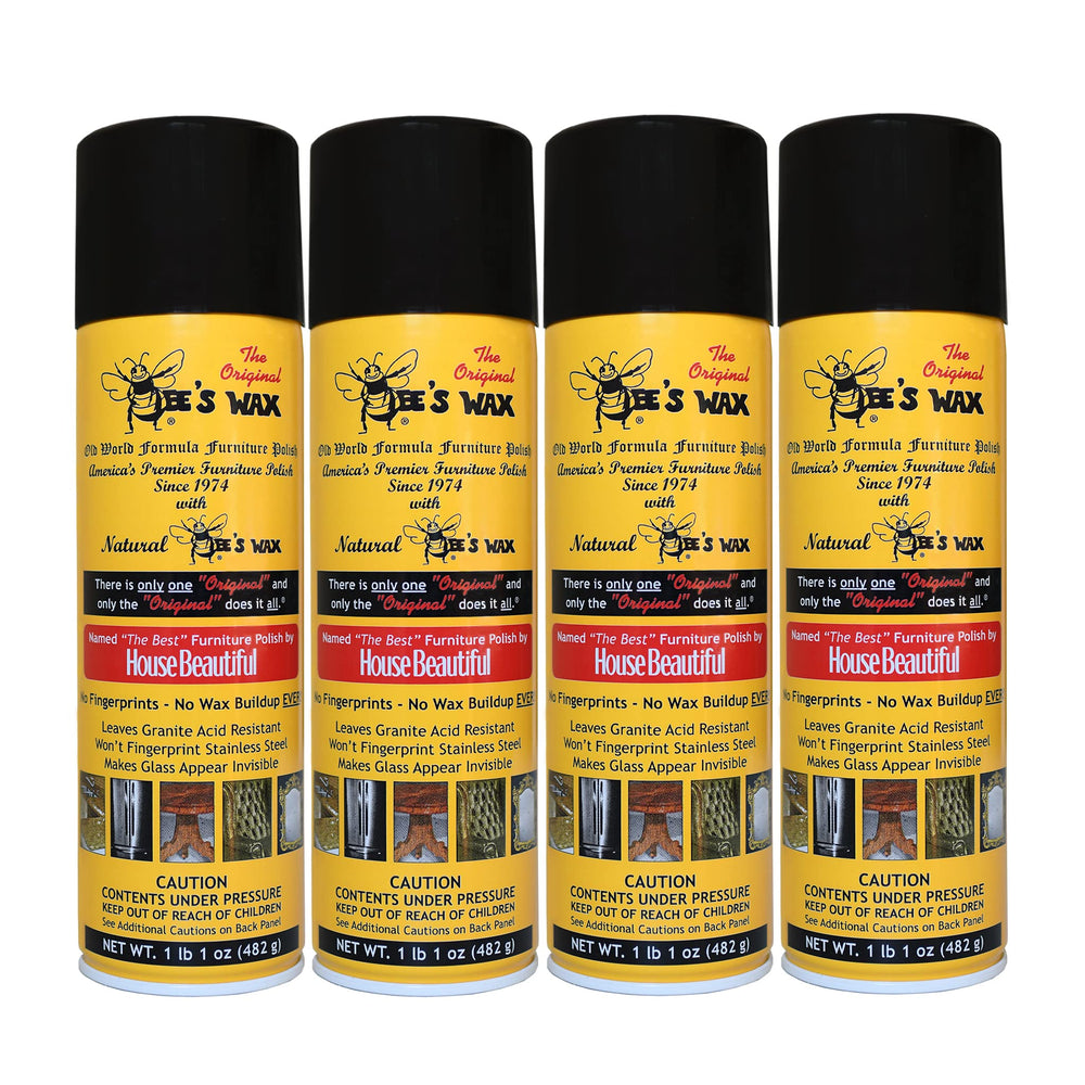 The Original Bee's Wax Old World Formula bottle pour for easy, mess-free use.