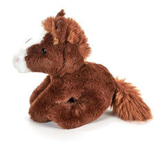 The Petting Zoo floppy horse tail adds character for storytelling.