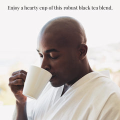 British Breakfast tea bags ready for a quick, full-bodied cup from The Republic of Tea