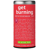 The Republic of Tea Get Burning tea bags in a cup for a warming, caffeine-free ritual.