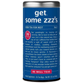 The Republic of Tea Get Some Zzzs tea bag being poured for a calming bedtime ritual.