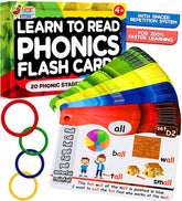 The Scholar Ant phonics flash cards with engaging illustrations boost early reading skills