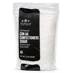 The Spice Lab confectioners sugar extra coarse crystals for precise baking and décor.