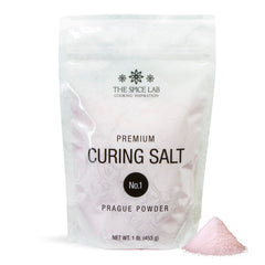 The Spice Lab Prague Powder 1 pink bottle for precise meat curing