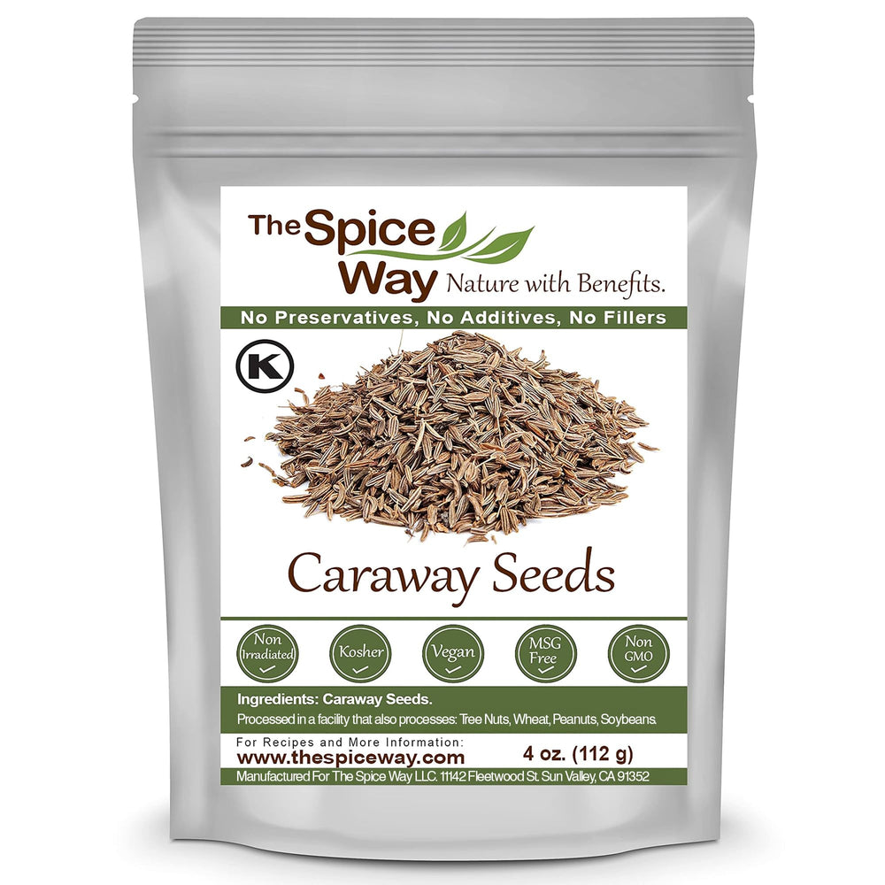 The Spice Way caraway seed whole bottle for premium seeds and rich baking flavor.
