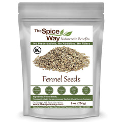 The Spice Way fennel seed whole bulk: versatile for cooking and aromatic tea.