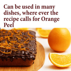 The Spice Way orange peel granules on a pasta dish provide vibrant zest for sauces.
