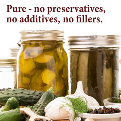 The Spice Way Pickling Spice closeup highlights aromatic herbs and spices.