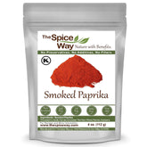 The Spice Way smoked paprika bottle shows pure, additive-free seasoning