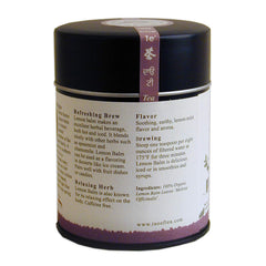 The Tao of Tea lemon balm cup infusion showing soothing aroma.