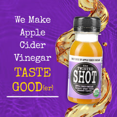 The Twisted Shrub The Twisted Shot with turmeric offers warm, balanced flavor.