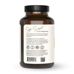 Spike Support capsules close-up featuring nattokinase and dandelion root ingredients.