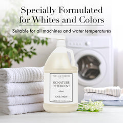 The Laundress triple enzyme formula delivers deep cleaning for stubborn stains.