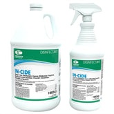 Theochem In-Cide disinfectant spray bottle for versatile home cleaning.