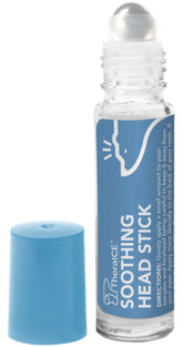 TheraICE Soothing Head Stick applied on temples for fast cooling comfort