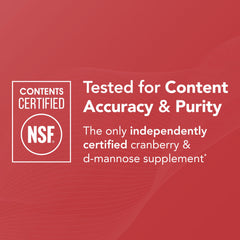 Cranberry extract details highlight 40 mg PACs per serving for urinary wellness
