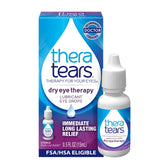 TheraTears Dry Eye Therapy bottle for soothing, long-lasting relief.