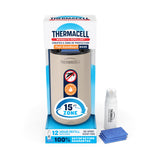 Thermacell Patio Shield device outdoors delivering 15-foot mosquito protection.