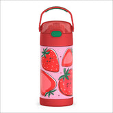 THERMOS FUNTAINER water bottle with straw demonstrates compact kid-friendly design for on-the-go hydration.