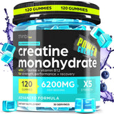 Thinbi Creatine Monohydrate Gummies bottle for convenient on-the-go workout support.