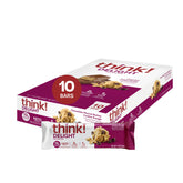 Think! Delight packaging variation highlights a gluten-free, keto-friendly snack.