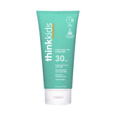 Thinkkids sunscreen bottle dispense shows easy application and quick protection.