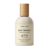 Third Layer Day Spray bottle demonstrates quick hydration.