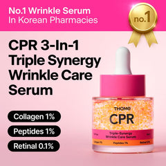THOME CPR Serum texture close-up reveals silky, lightweight formula.