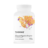 Thorne Advanced Digestive Enzymes bottle and capsules for comfortable digestion
