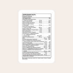 THORNE Basic Nutrients 2/Day capsules close-up highlighting bioavailable forms.